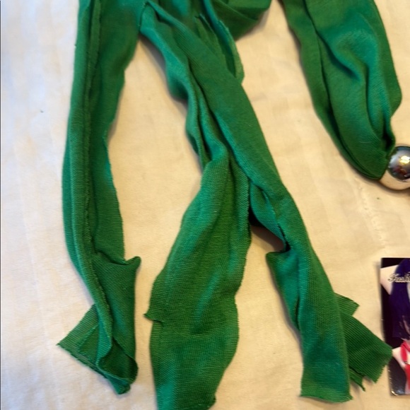 Coldwater Creek Green and Silver Scarf Wrap - Picture 4 of 5